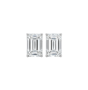 Emerald Cut Studs