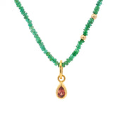 EMERALD choker
